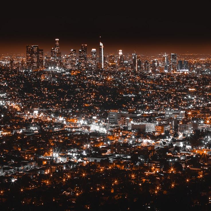 Sunset outdoors in Spain